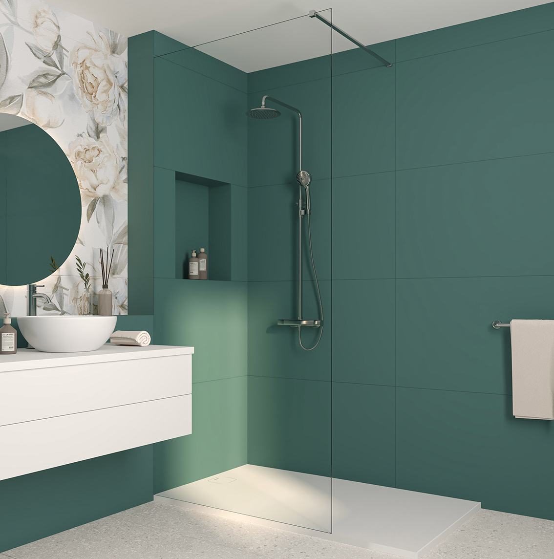 На пол Monocolors Elite Grey 60x120 5мм Matt - фото 7