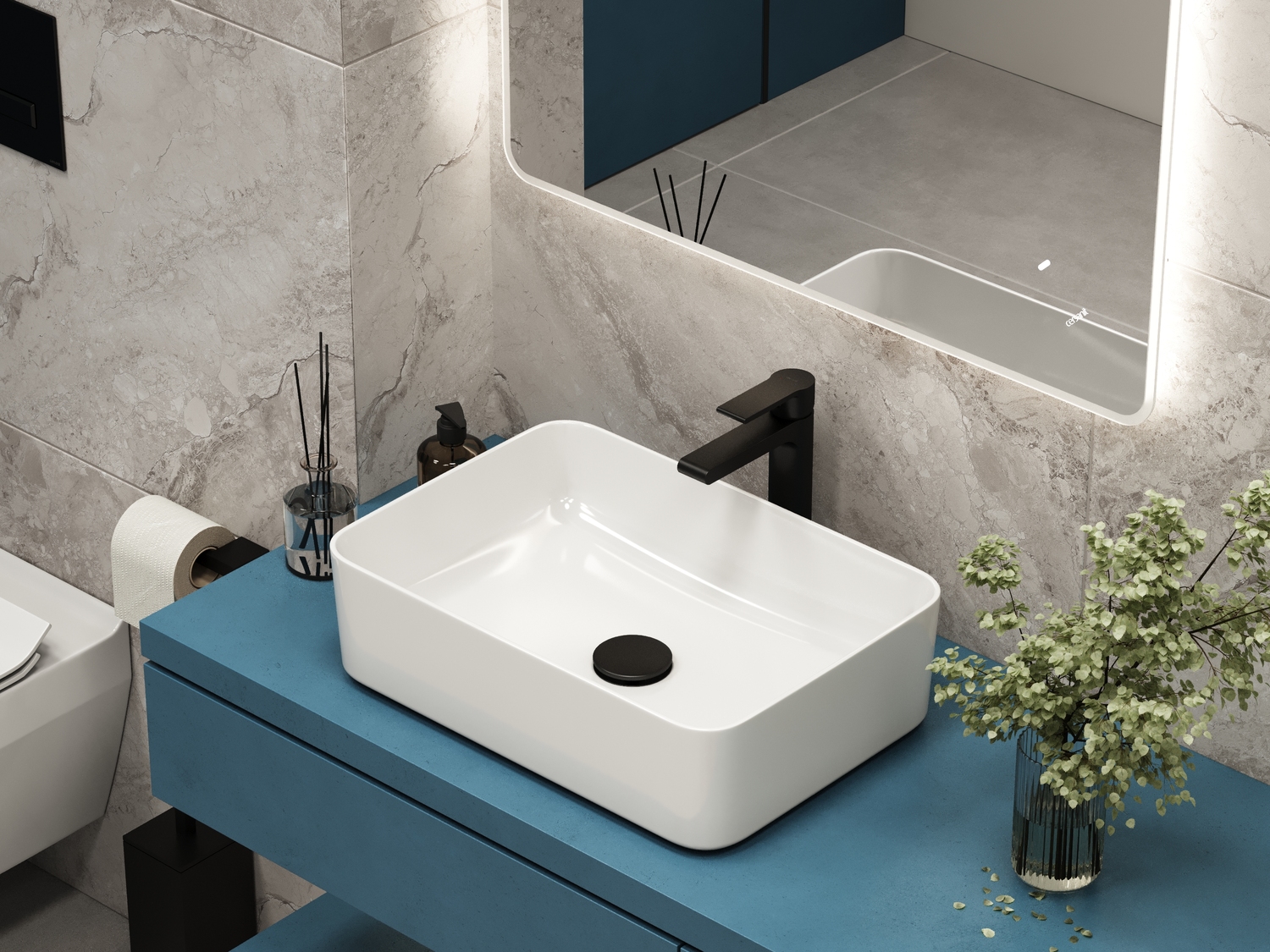 A17425 На пол Valmonte Светло-серый ректификат 60x120 - фото 10