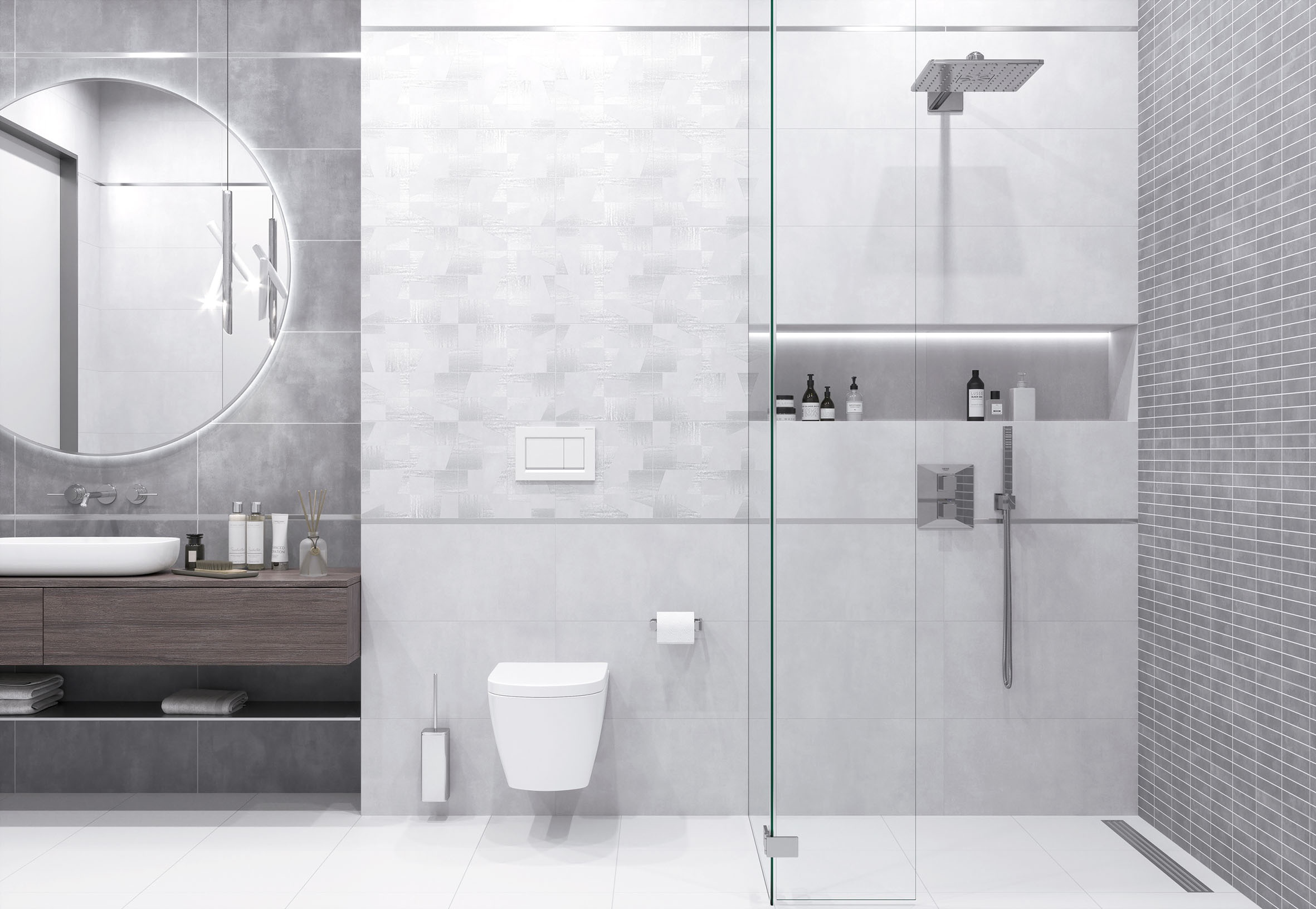 На пол Moby Светло-серый - фото 21