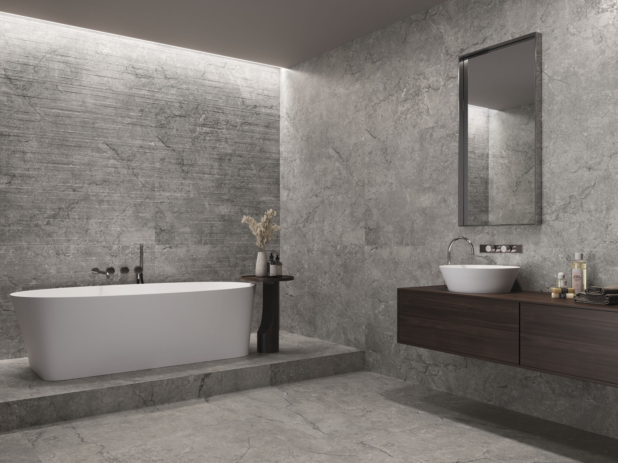 На пол Kronos Silver Rect 60x120 - фото 17