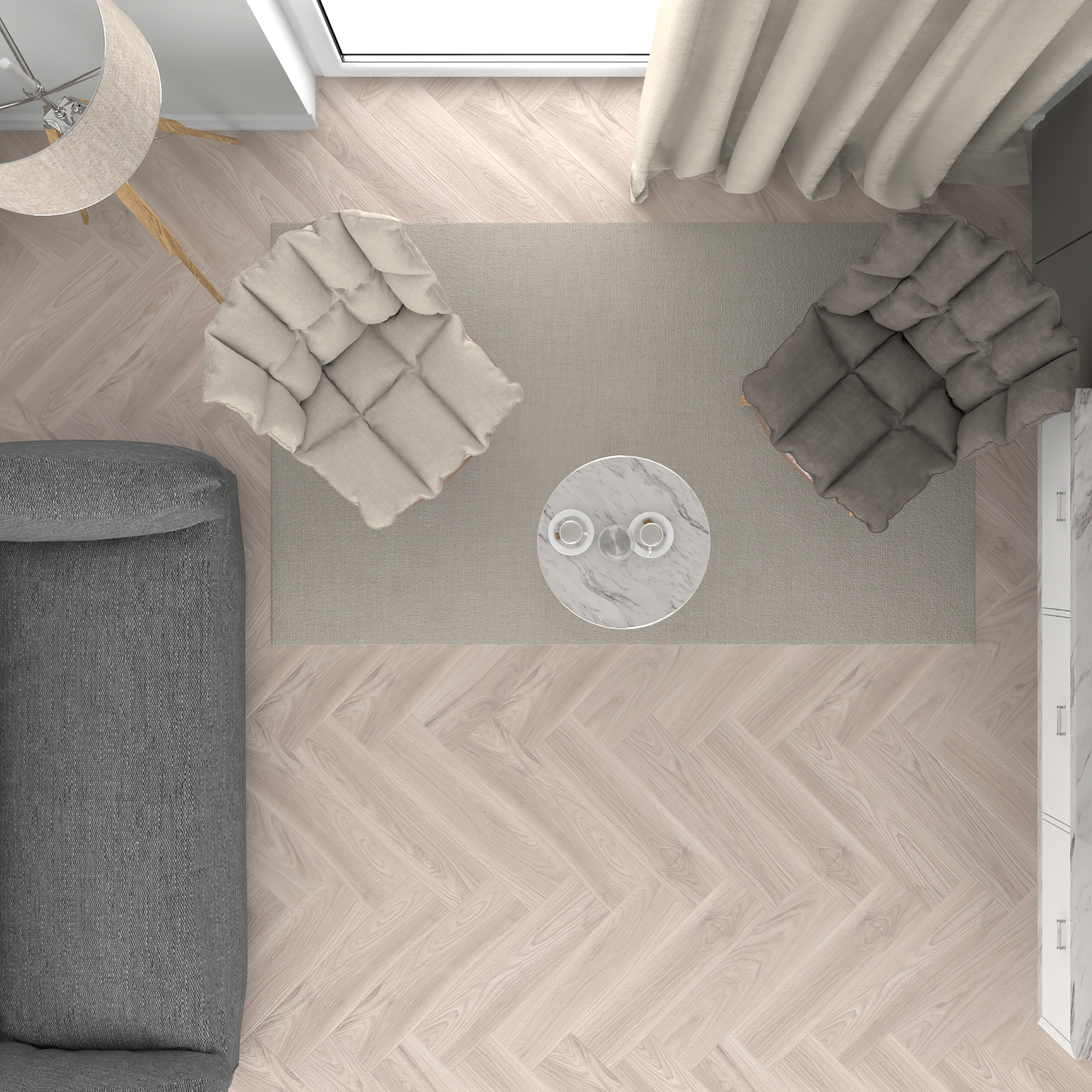 SG707990R На пол Albero Светло-бежевый 11мм - фото 7