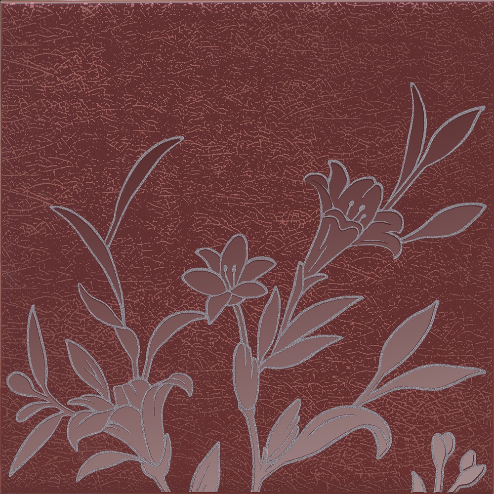 HGD/C569/5293 Декор Барберино 5 Бордо Глянцевый