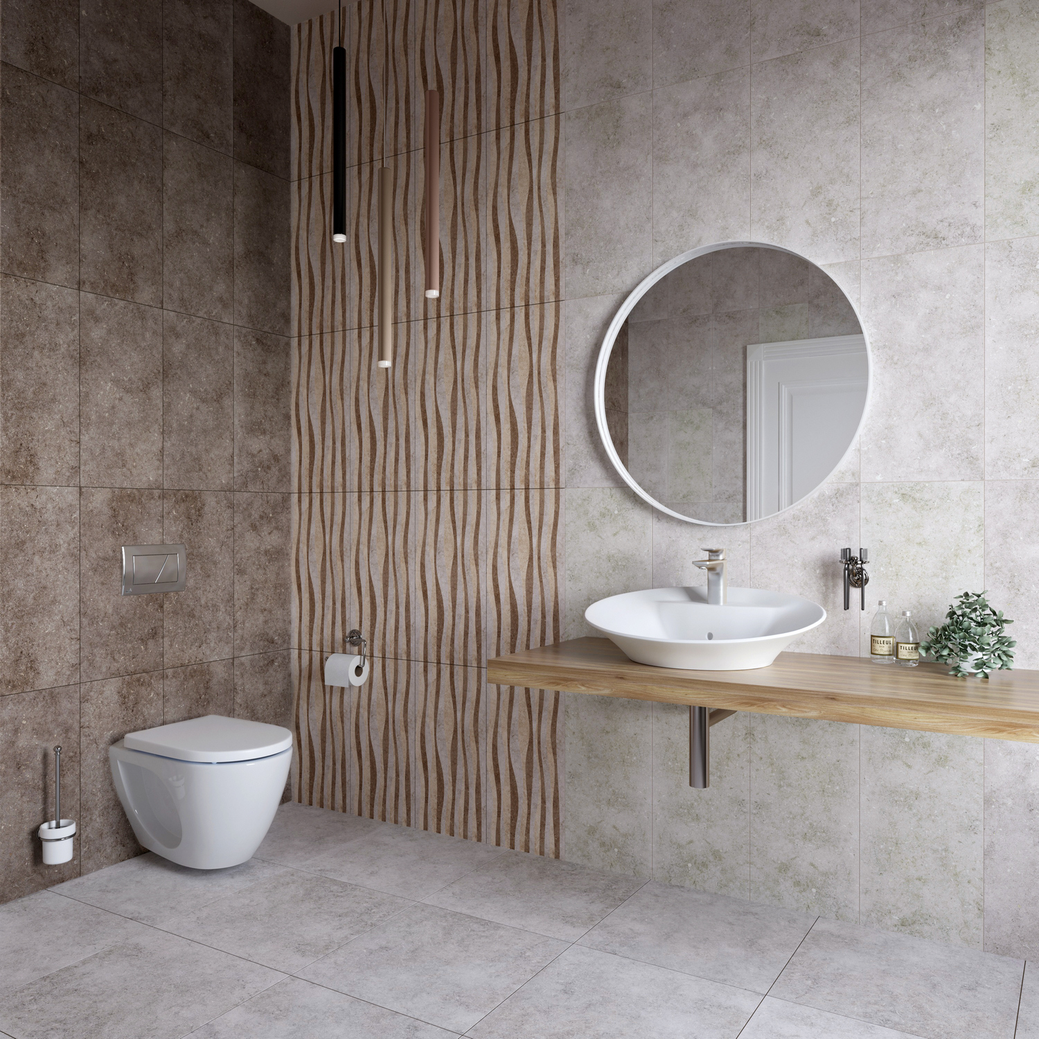 На стену Болонья Волна 1 тип 1 - фото 2