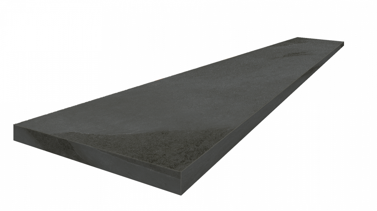 620070002383 Ступень Ardesia Black Scalino Ang.Sx 33x120