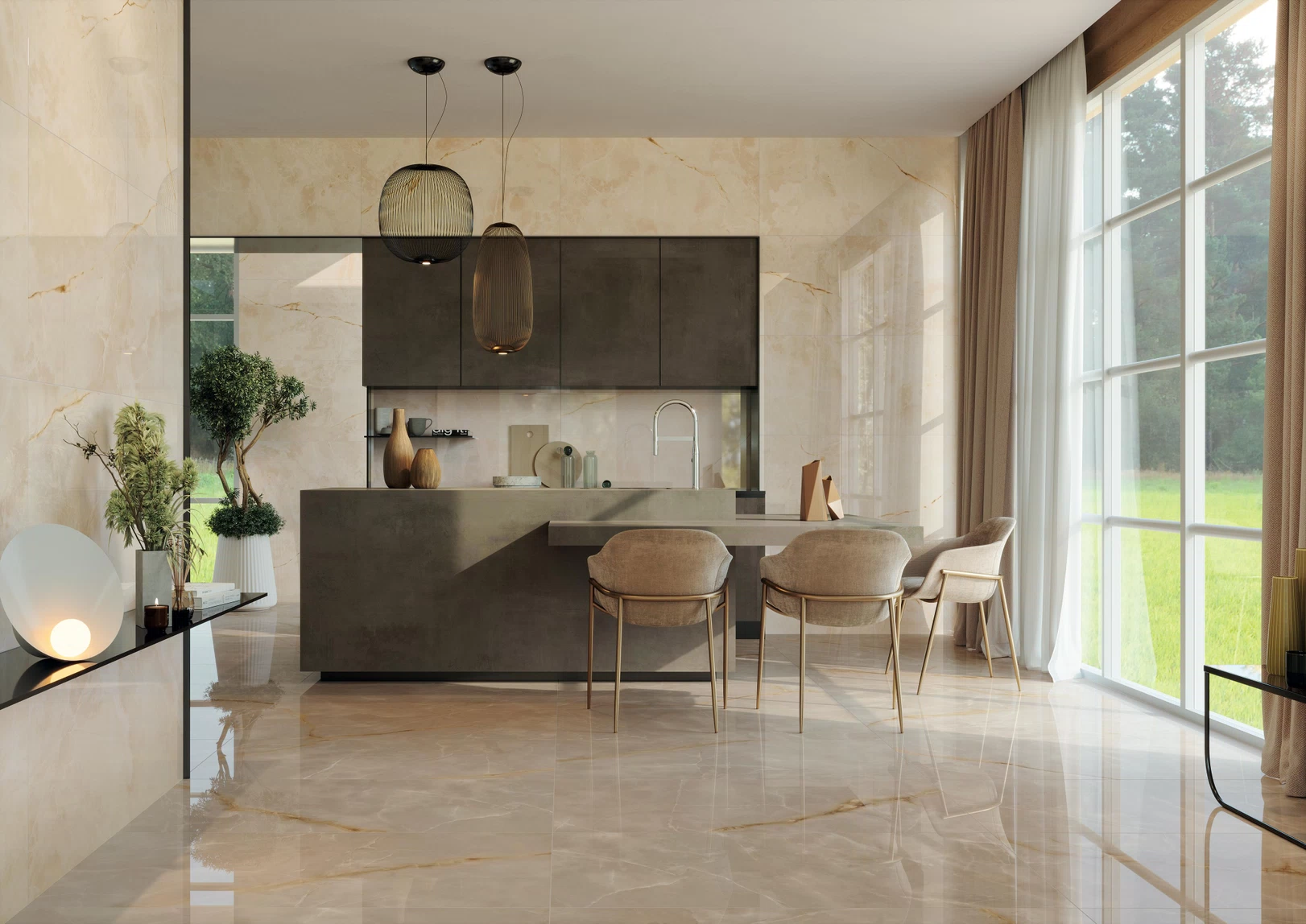 610015000644 На пол Symphonyx Cashmere Rett 60x120 Lapp. - фото 9