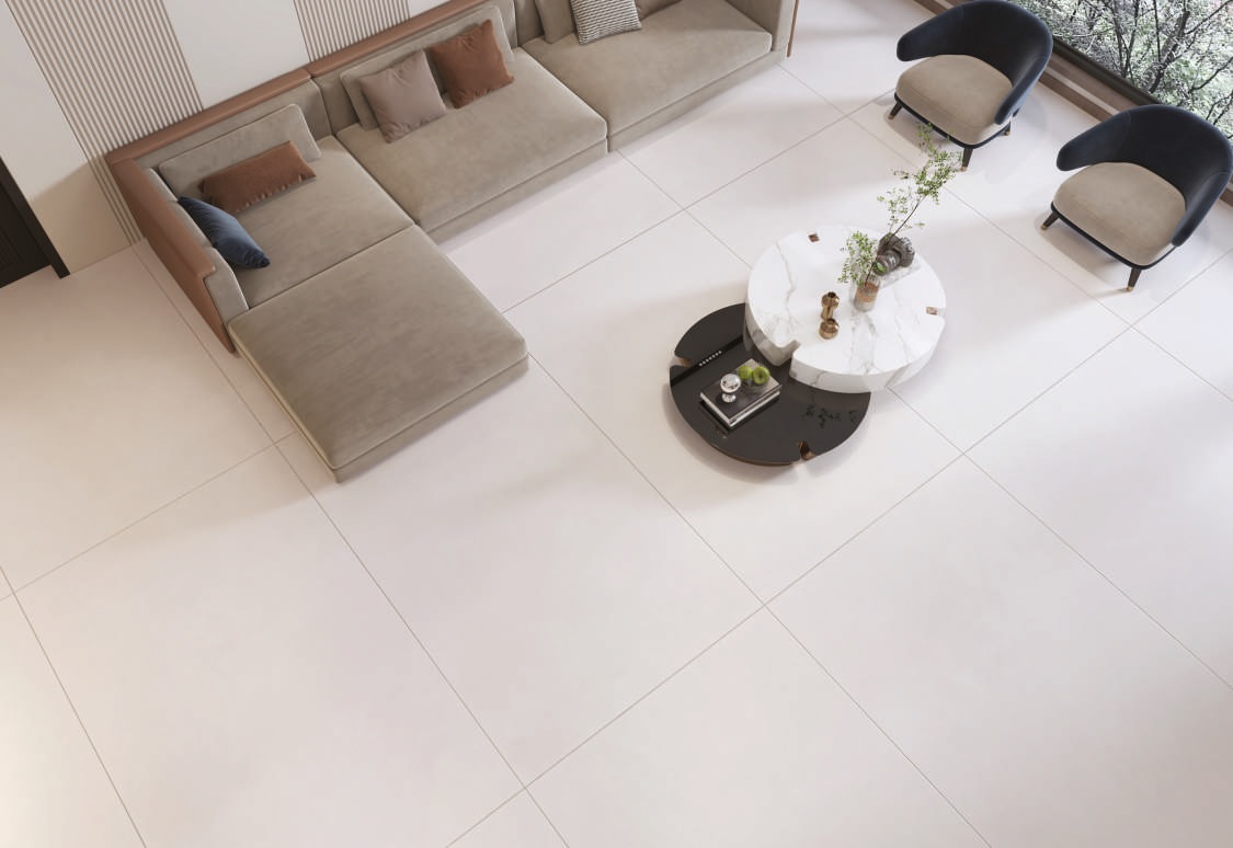 На пол Lapato / Granolith Specto White 120х180 - фото 7