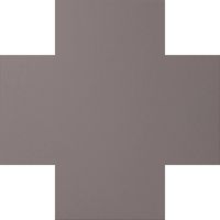 Декоративная вставка Метлахская плитка 070CRPAR Cross 7 Parme PAR 7x7