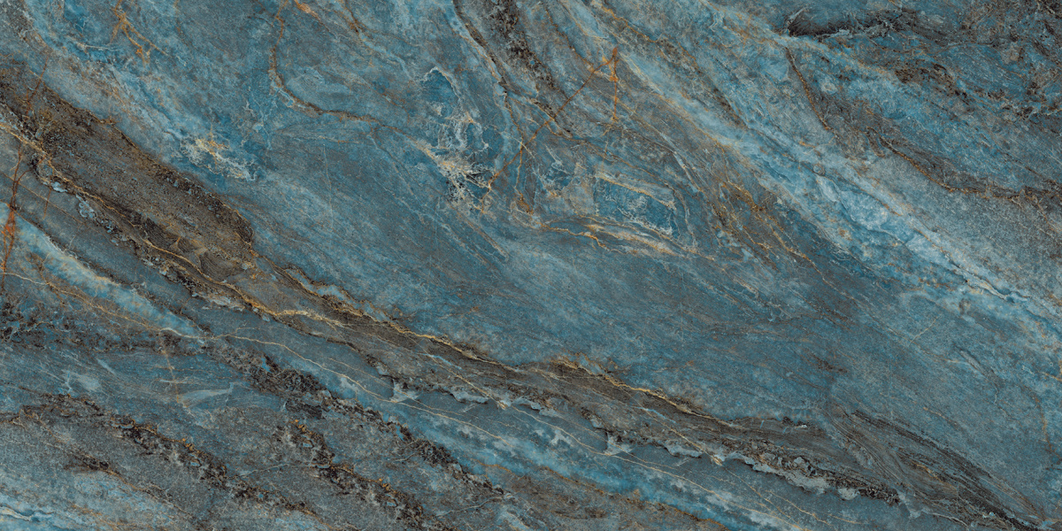 На пол Beam Turquoise Бирюзовый лаппатированный шайн 60х120 - фото 2