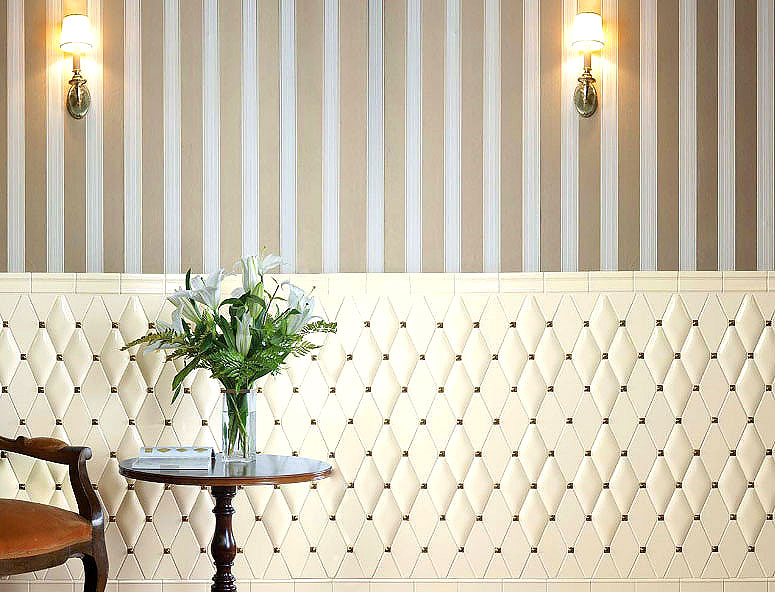 ADNE8016 Декоративная вставка Rombos Taco Esfera Blanco Z 2х2 - фото 4