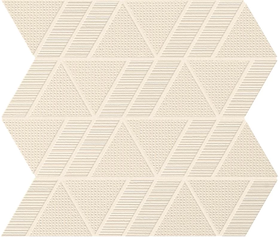 A6SQ Настенная Aplomb Cream Mosaico Triangle 31.5x30.5