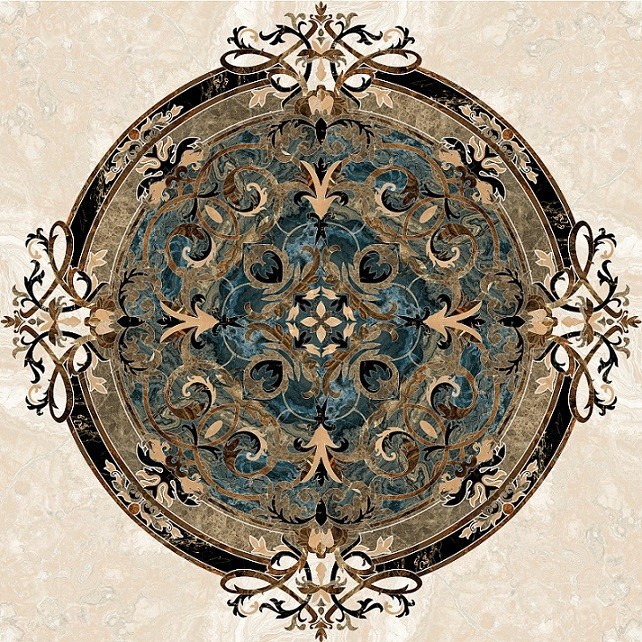 Панно Agate Blue Centro Pulido-4