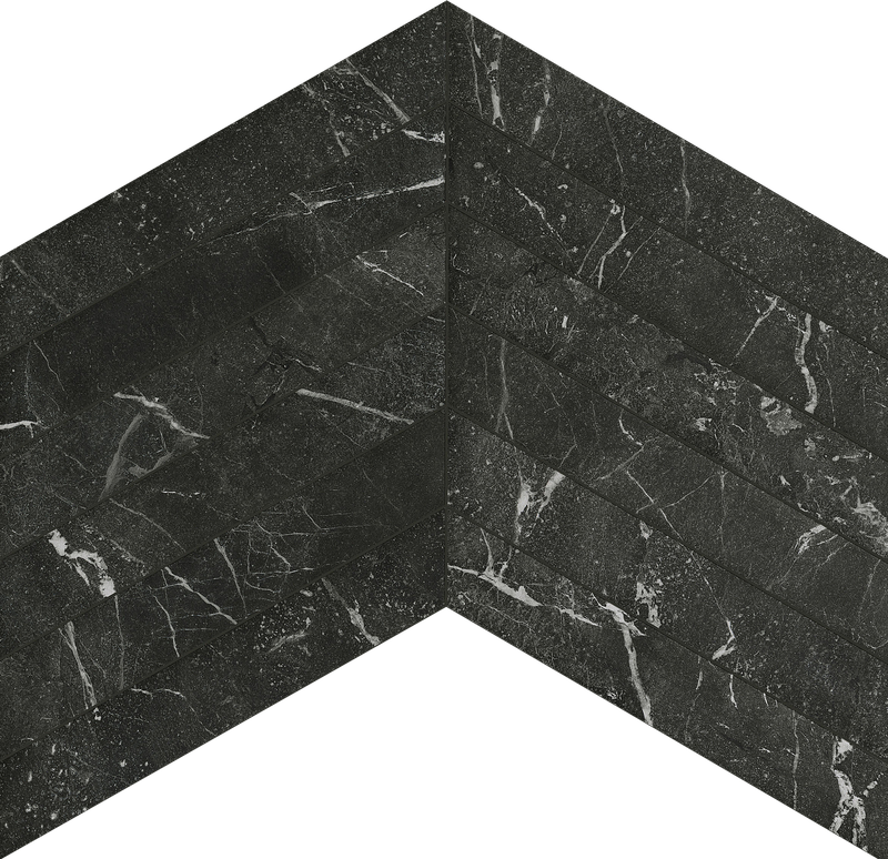 fRXU На пол Roma Stone Grafite Chevron Matt 7.5х45 - фото 2