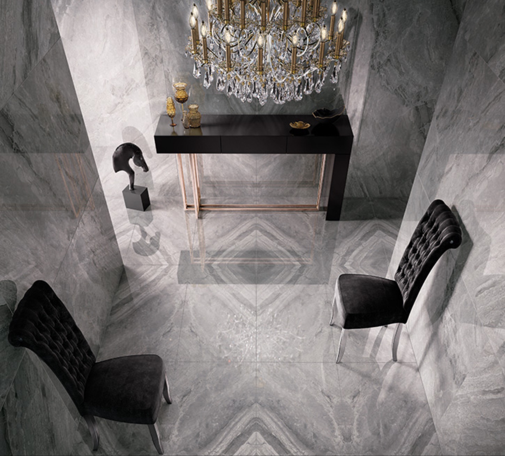 75388 На пол Supreme Charcoal Ret 60x60 - фото 3