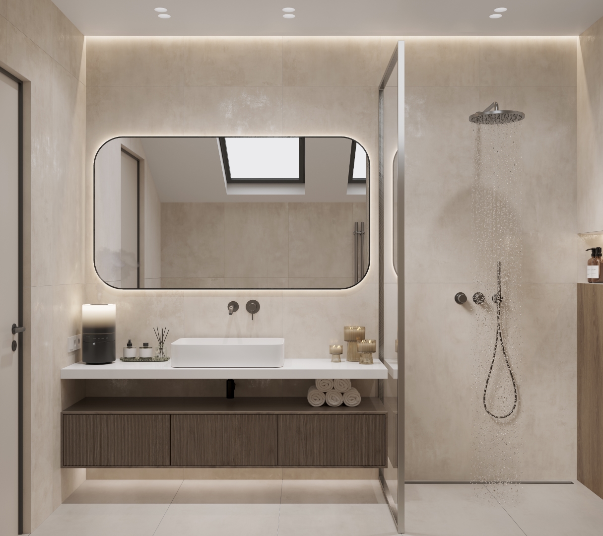 LP6012G0601R  На пол Festa Bianco белый глянцевые чернила 59.5х119.1 - фото 17