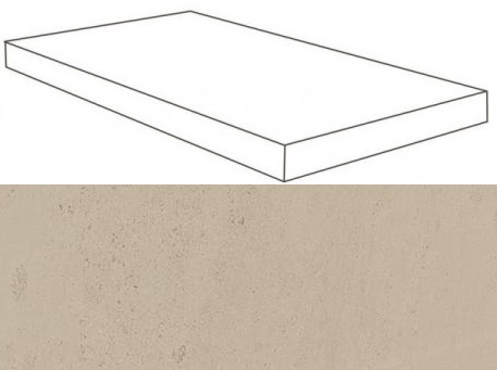 620070001095 Ступень Wise Sand Scalino Angolare SX Lap 33x120