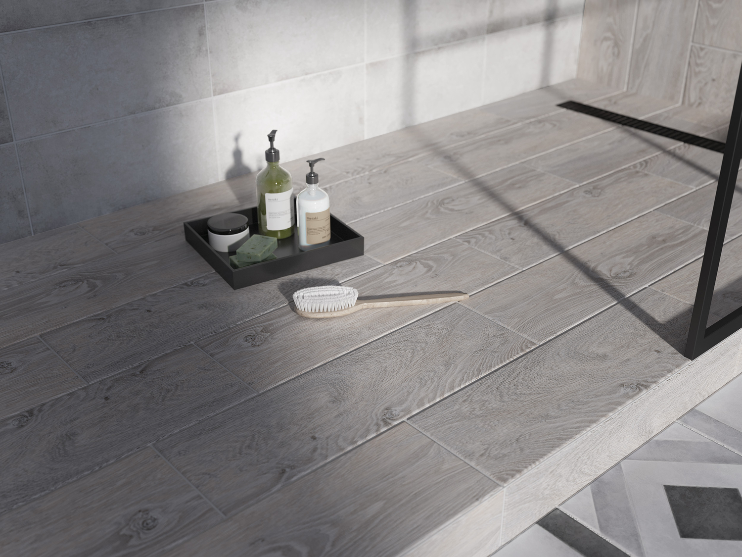 NVG401D На стену Navi Темно-серая 20x44 - фото 12