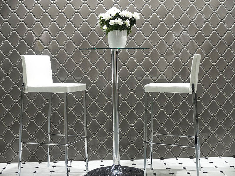 ADST8008 На стену Renaissance Arabesco Biselado Remate Snow Cap 15x7.5 - фото 8