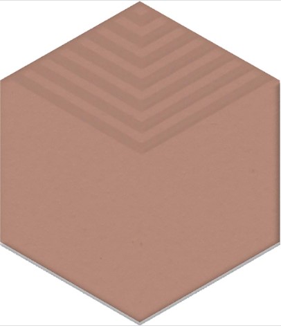 OS/E241/63011 Декор Агуста Розовый Матовый 6x5.2 - фото 11