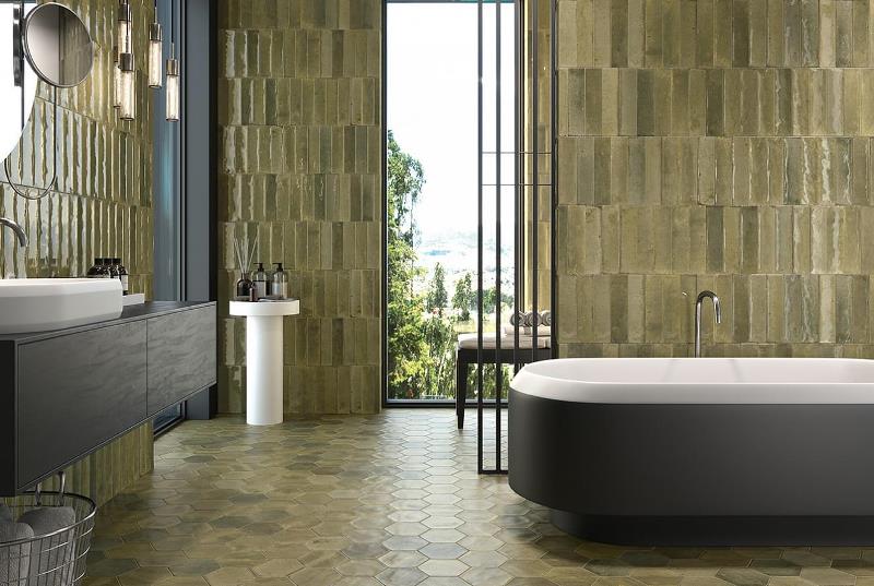 PT03154 На пол Hope Hex Blue Matt - фото 4