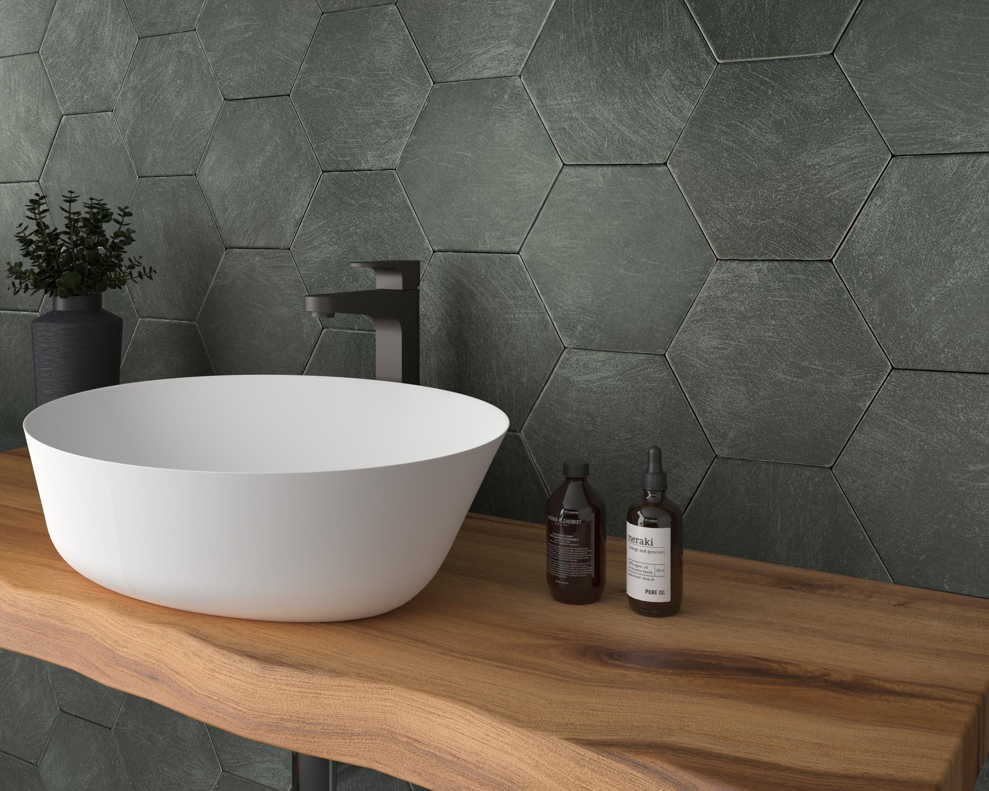 188907 На пол Zement Ivory 90x90 - фото 25