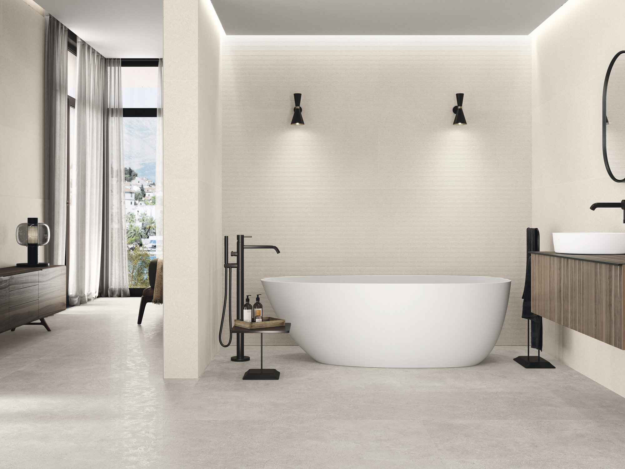 A042734 На стену Caprice Impulse Almond Rect 60x120 - фото 4