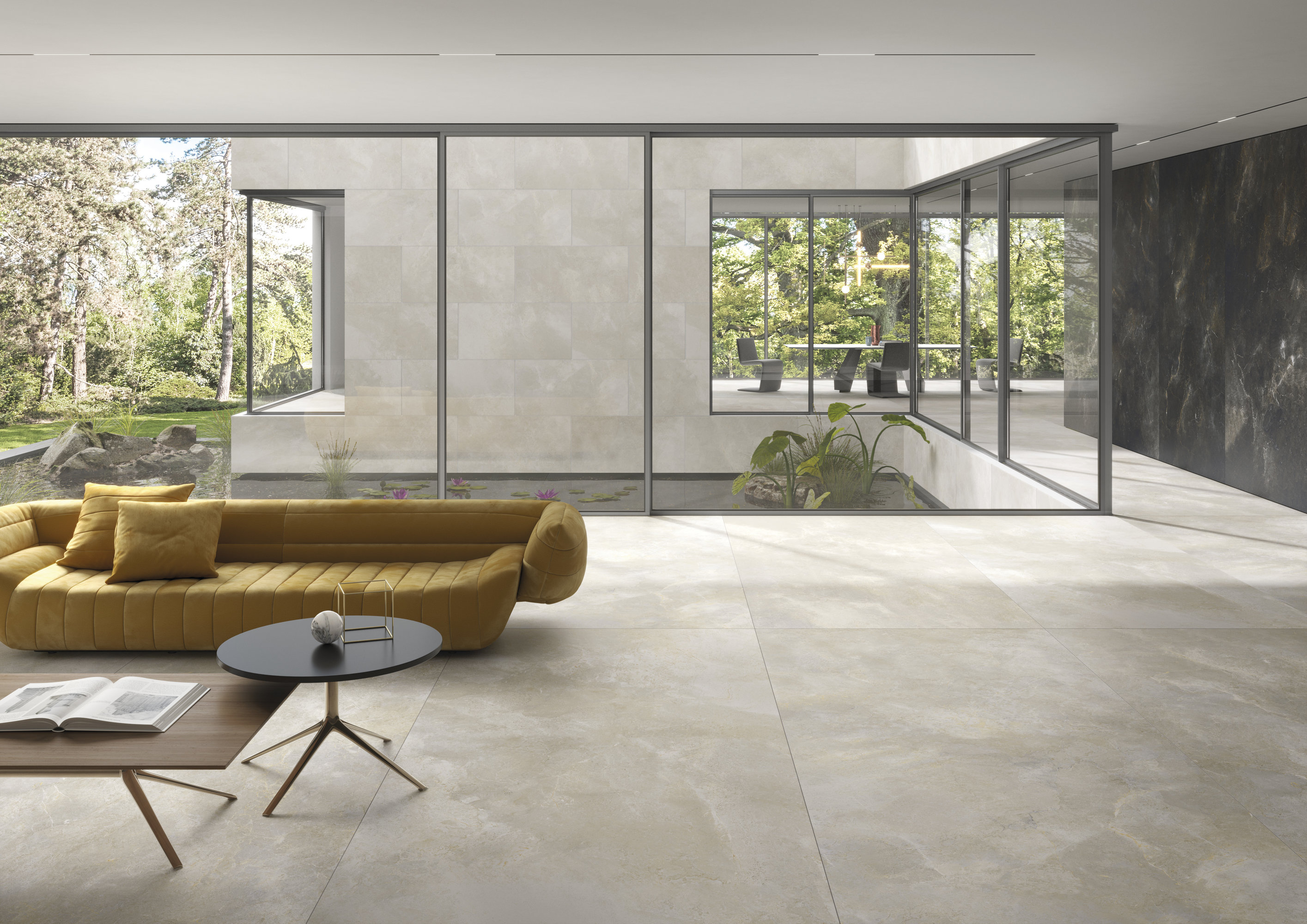 P315591MF6 На пол Art Stone Mystic Black Natural 6mm 150x300 - фото 10