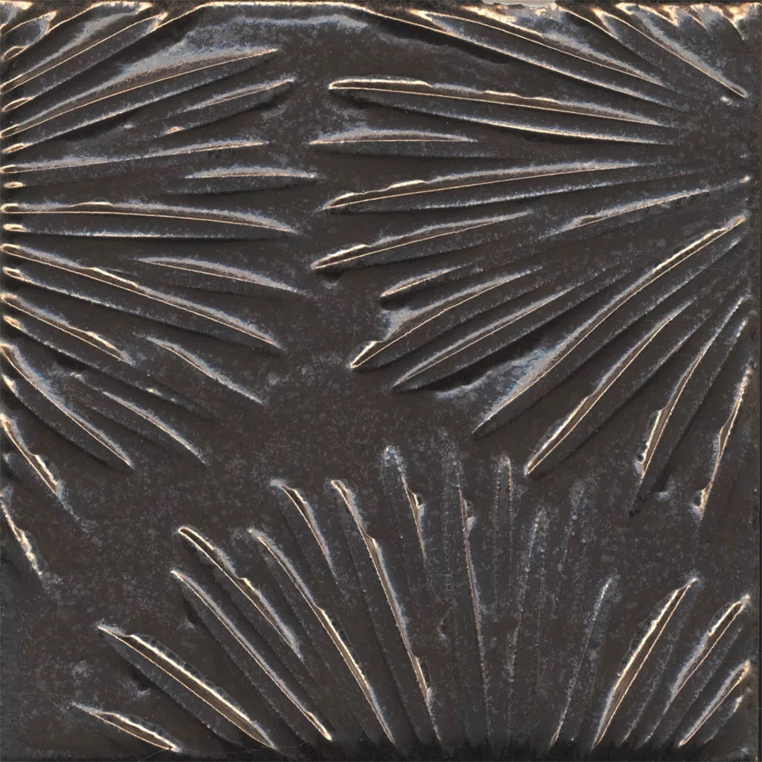 KMD2SFE002BN Декор Агдаль 4 металл матовый структура 15x15x0.9