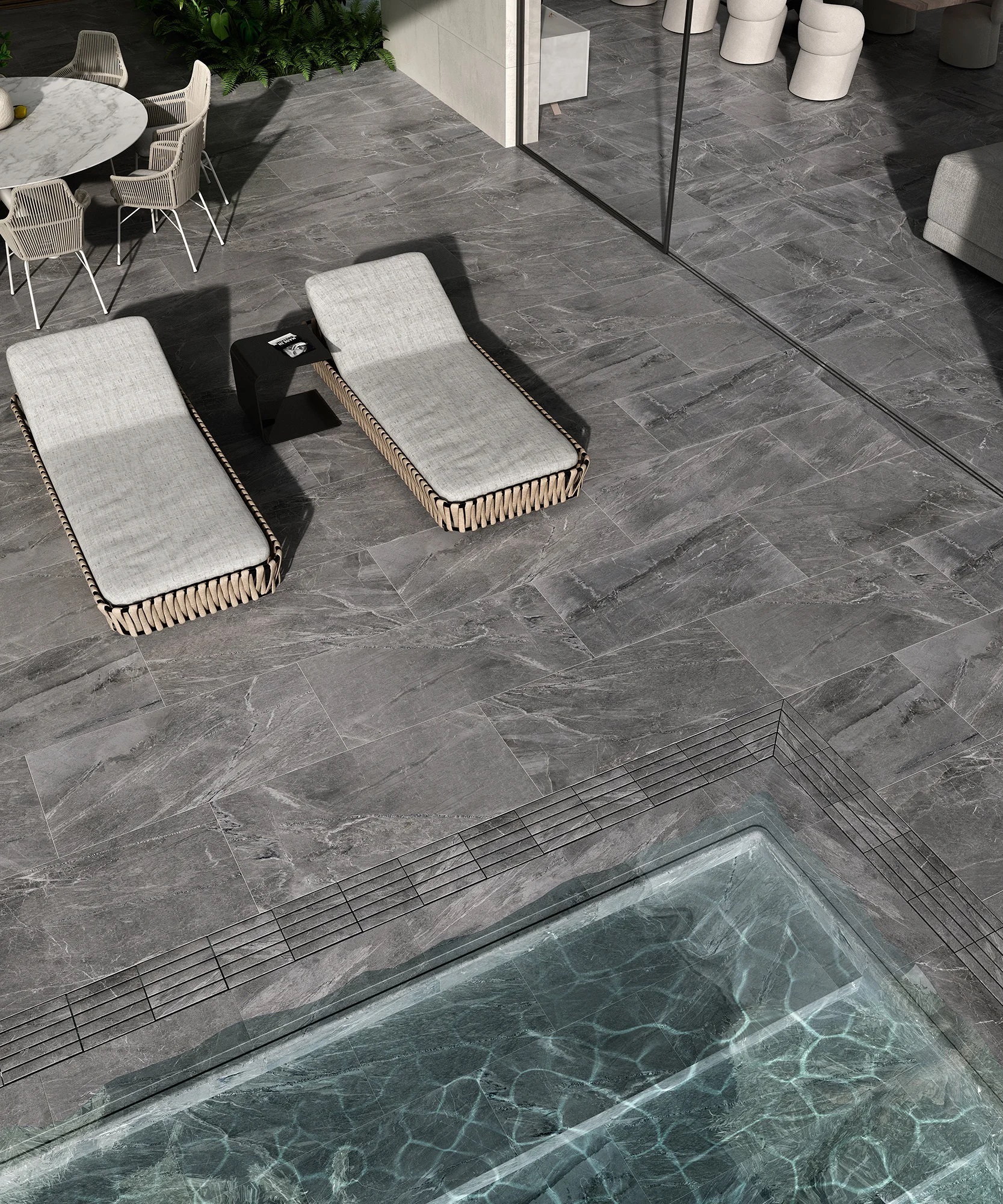 Плинтус Imperial Remate Peldano Recto Ceniza R11 30х330х7.5 - фото 8