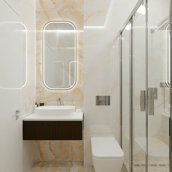 R0018-GL На пол Vermont Sky Blue полированный - фото 6