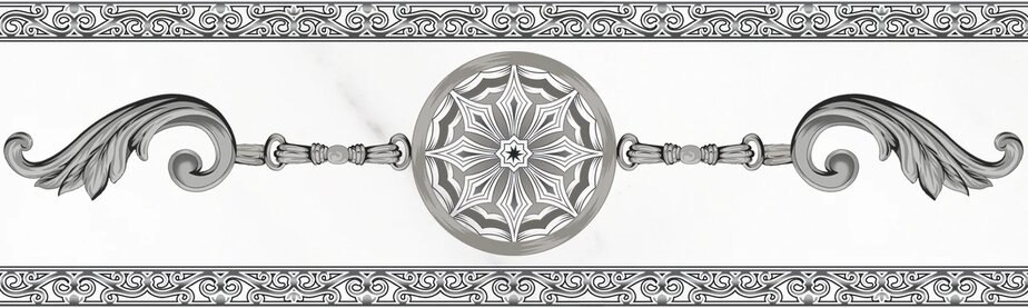 222901 Бордюр Crystal Вензель 20