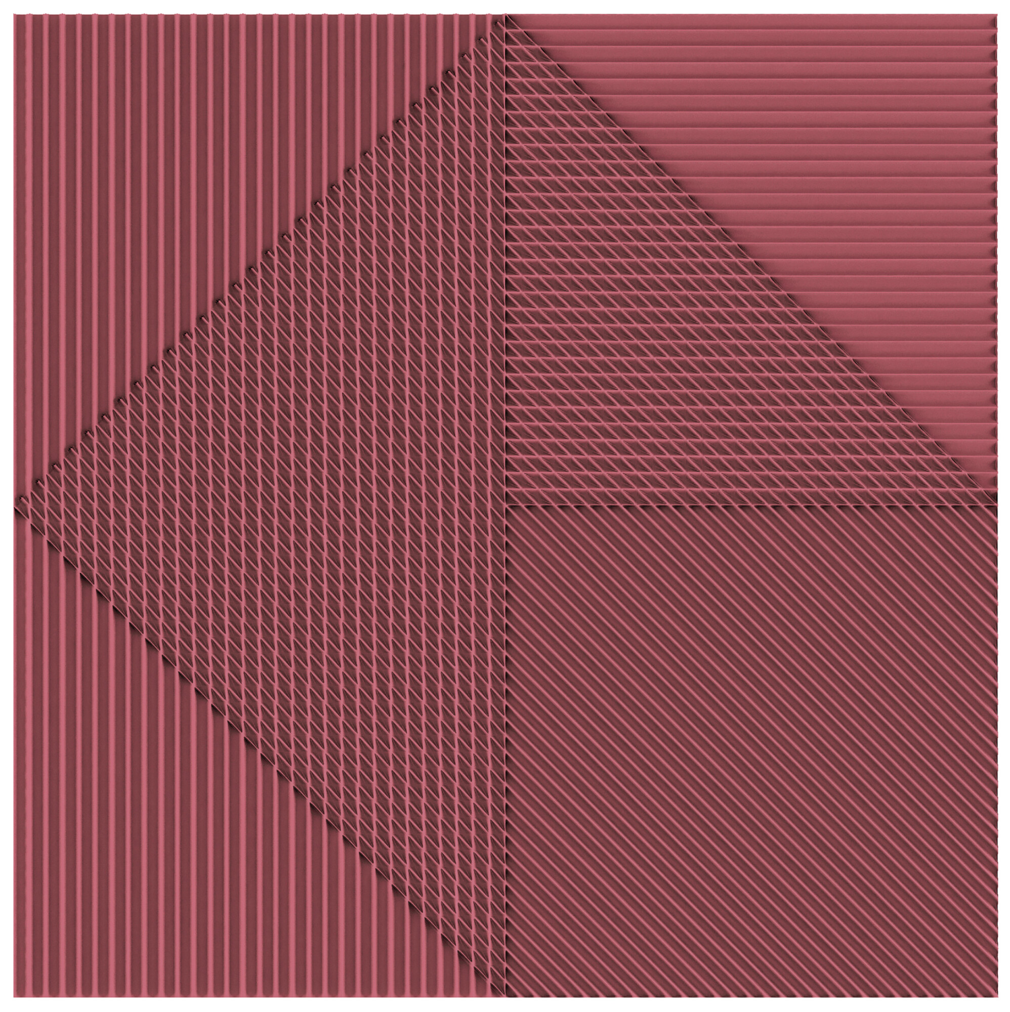 31688 На стену Lins By Yonoh Bordeaux 20x20 - фото 2