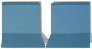Плинтус Метлахская плитка 100TE0BEF Angle Ext. DARK BLUE BEF 10x10