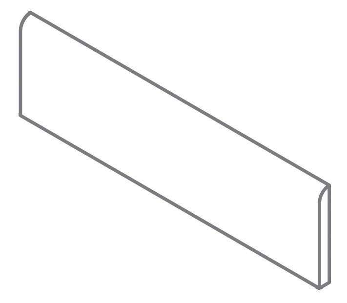 610130001646 Плинтус Forum Wave Pure Battiscopa 7.2x60