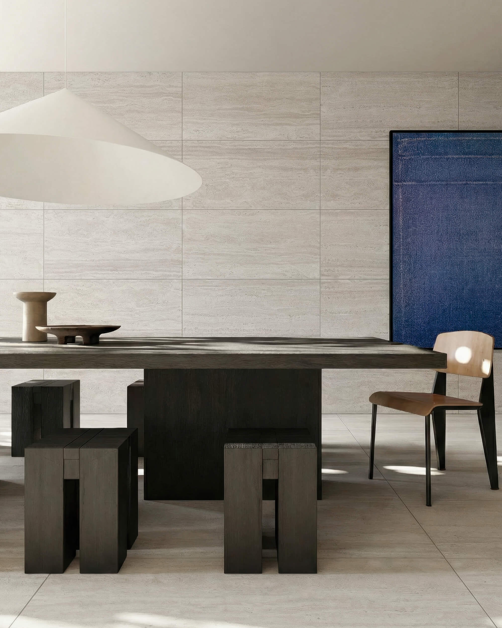 1183 На пол Stone Travertine Vein Royal Matt 120x60 - фото 132