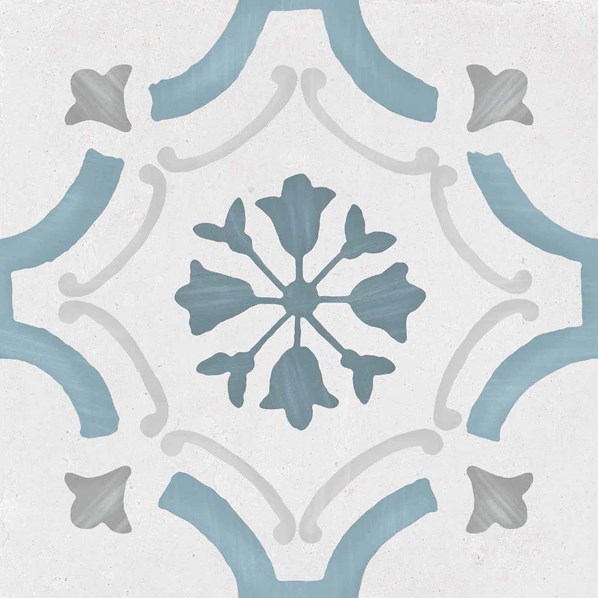 3386032926 На пол Sirocco Blue Ornate