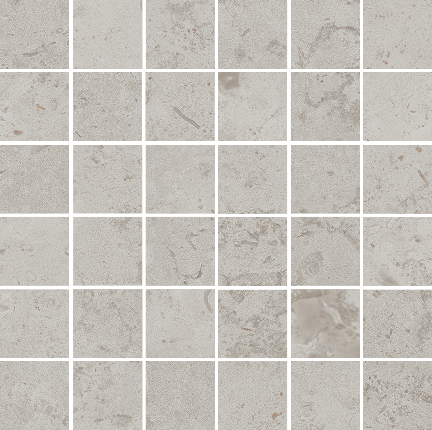 DD205320/MM Декор Про Лаймстоун Серый светлый мозаичный 9мм