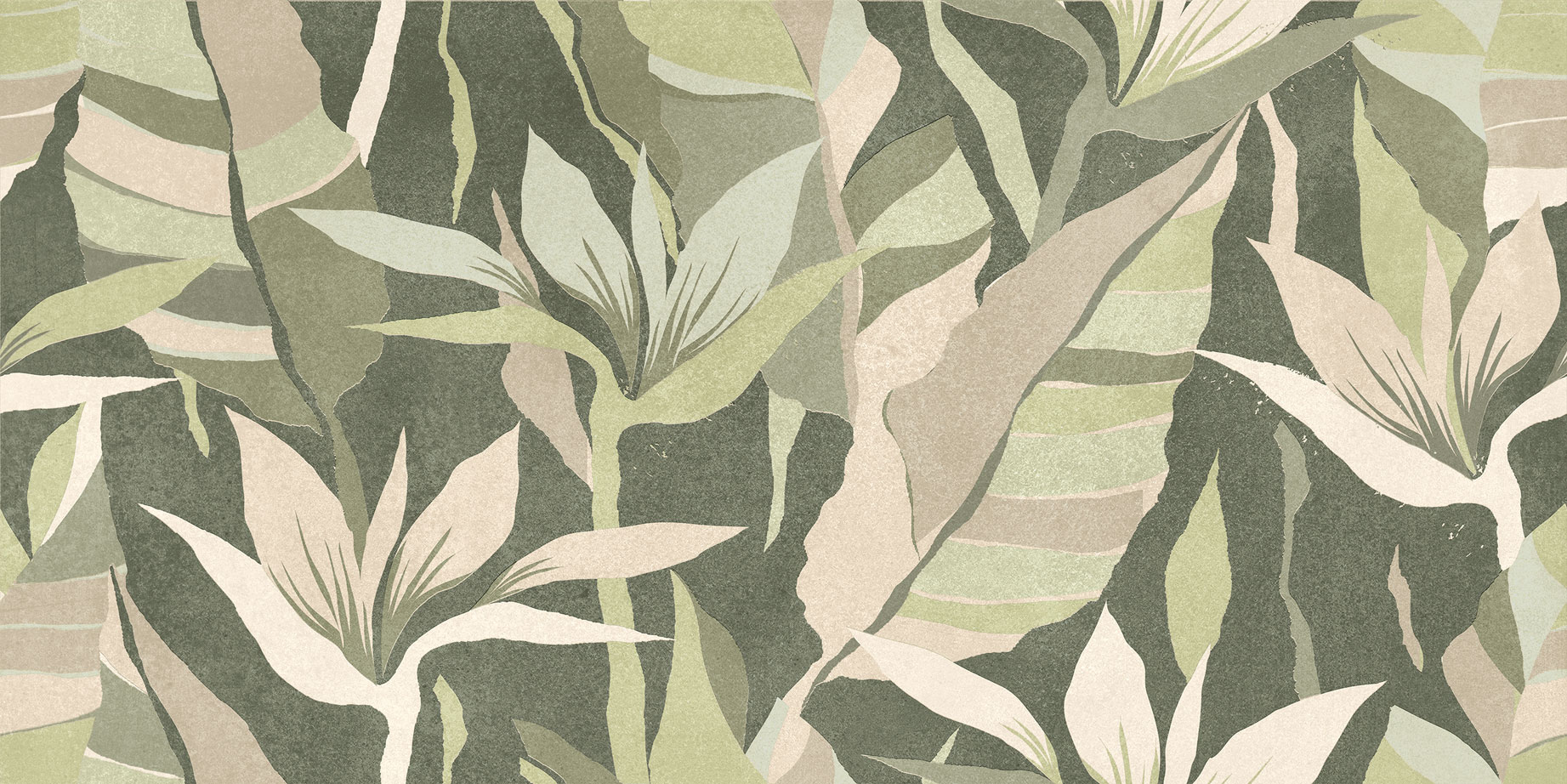 GT245VG На стену Dominica Зеленый тропики 30x60 - фото 8