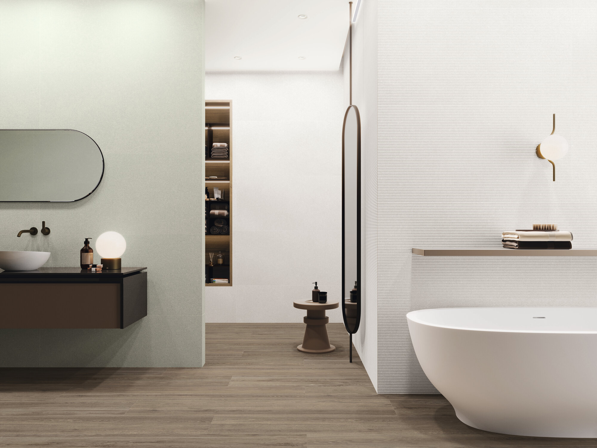 A042734 На стену Caprice Impulse Almond Rect 60x120 - фото 5