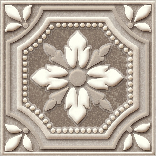 VT/A340/3278 Декоративная вставка Пьяцца Вставка Пьяцца матовый