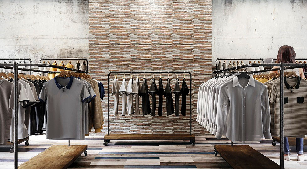 На стену Linea Mix Cinza 33x47 - фото 5