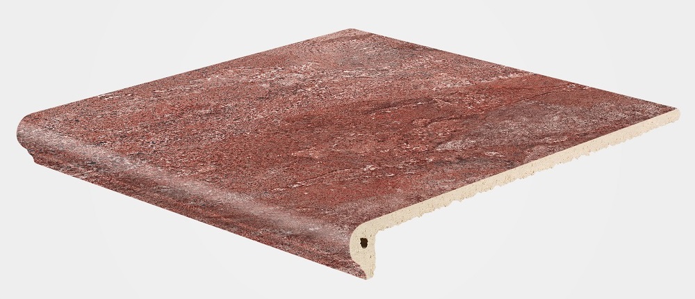 Ступень Frankfurt Фронтальная Florentiner-Stufe Ziegelrot