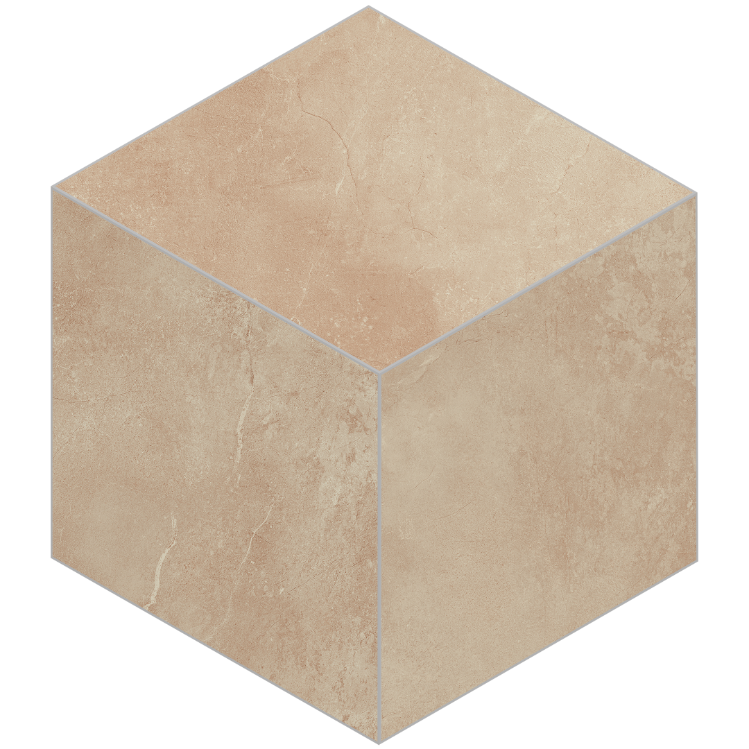 Mosaic/MM01_NS/29x25x10/Cube На пол Magmas MM01 Beige Cube неполированный 29x25