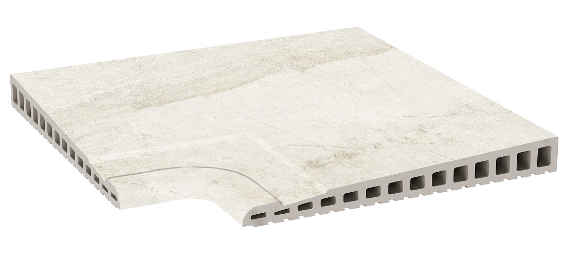 На пол Marble Рукохват угол 406 Siena R11 310х310х17-30