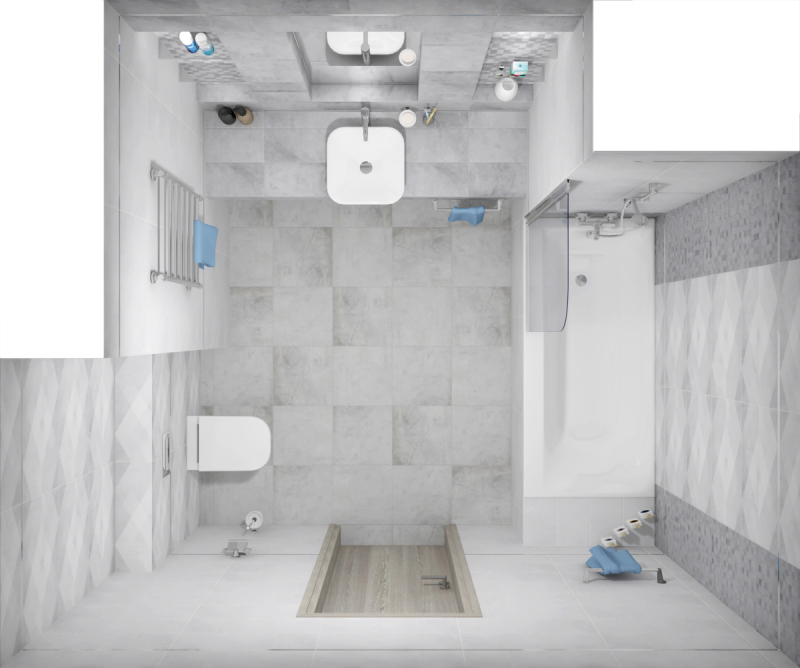 17-01-06-1180 На стену Mizar Темно-Серая - фото 10