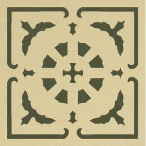 Декоративная вставка Метлахская плитка 070N014D003 ENC14 Flow 03 (IVO. VEA) 7x7