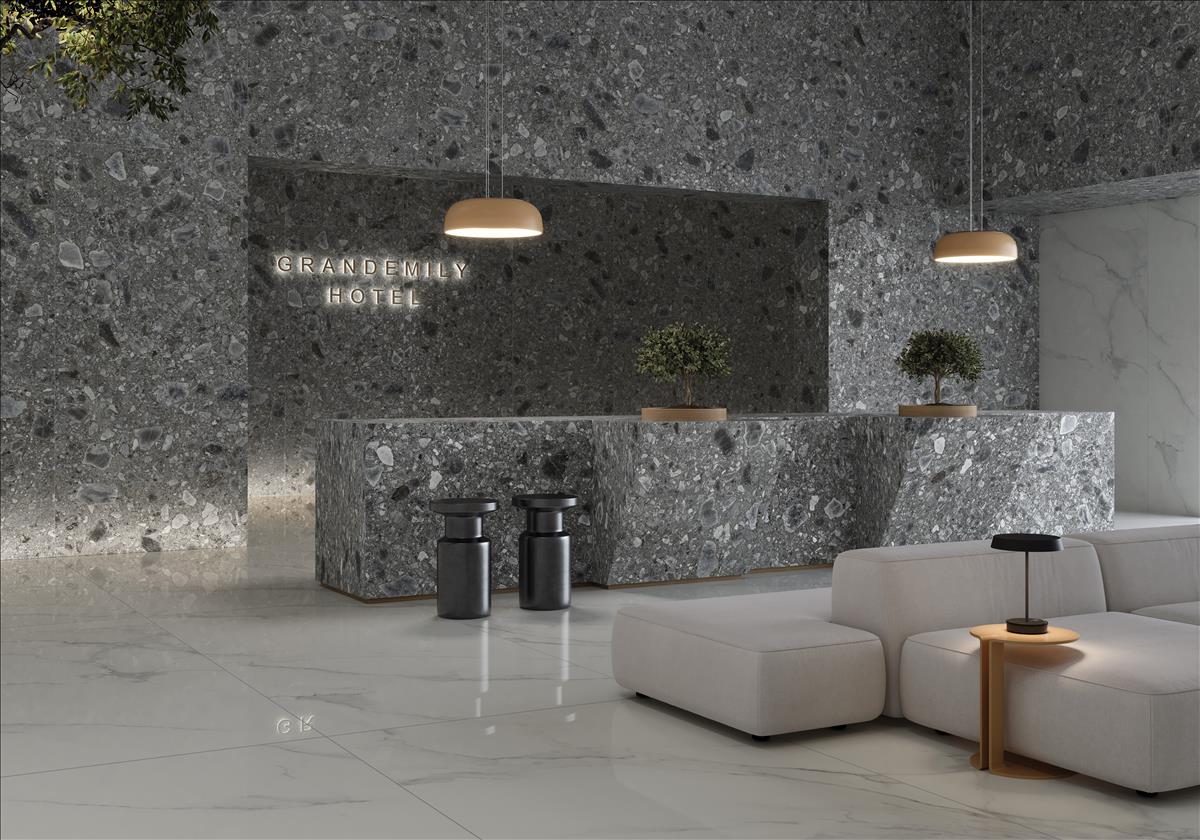 3ACOBALZPDEA На пол Balnea Pearl Matt Rect 6mm 120x280 - фото 3