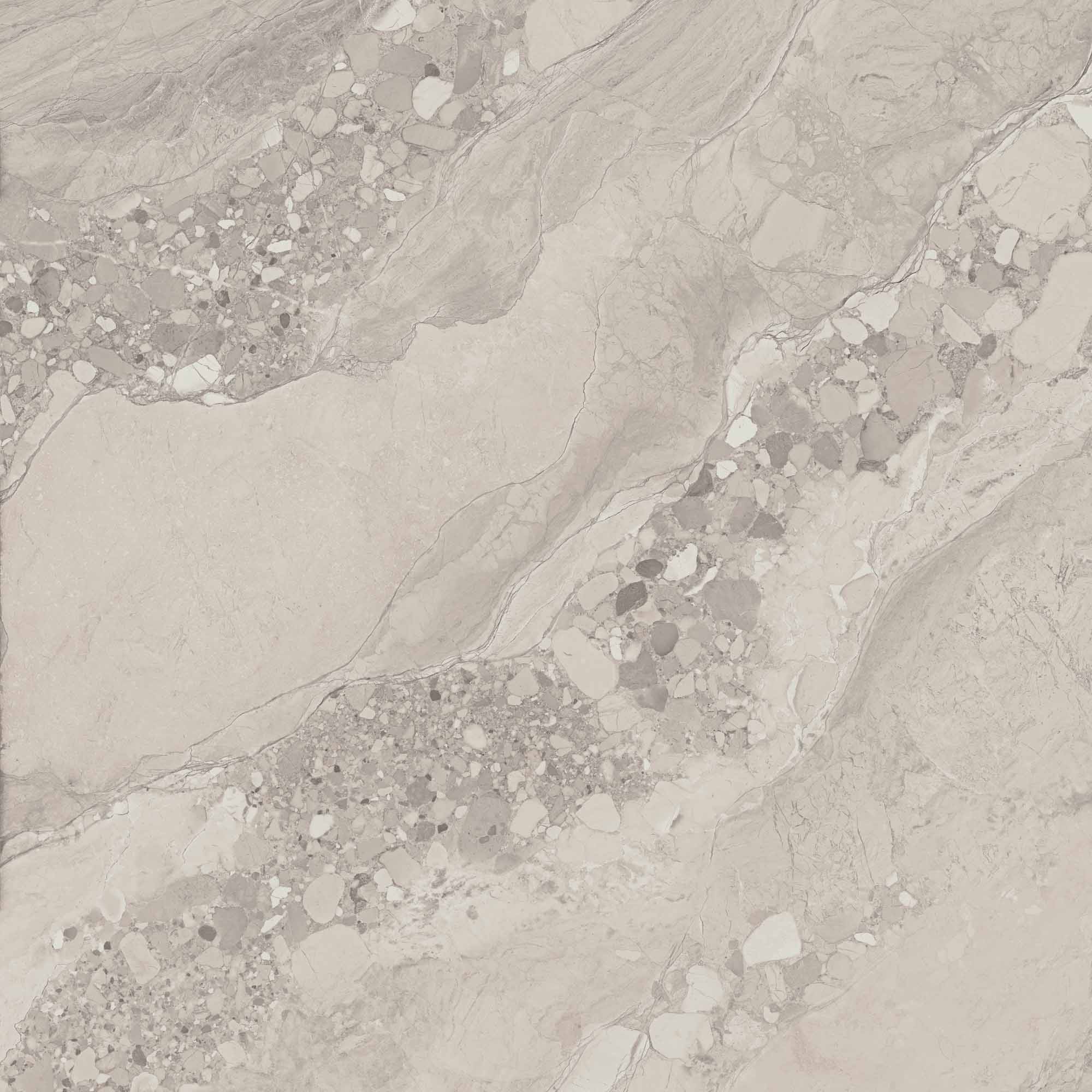 На пол Oceanmist OM01 Light Grey неполированный 80x80 - фото 7