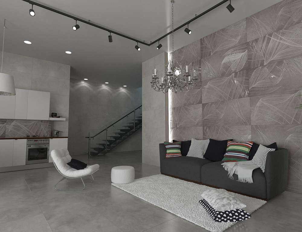 Панно Incanto Grigio 120x120 - фото 4