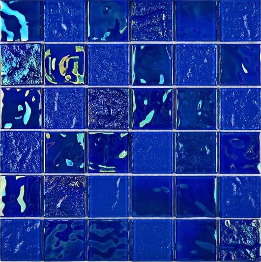 На пол Стеклянная мозаика Bondi blue 298*298