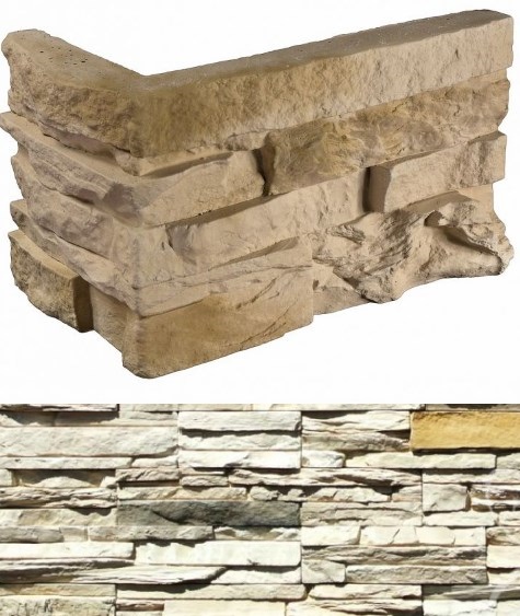 100-05 На стену Кросс Фелл Песочный 7х25.5x10 